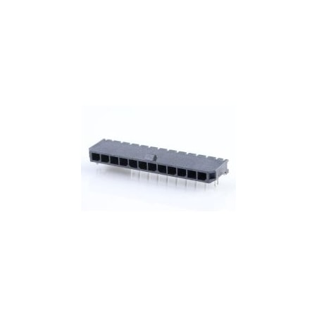 Molex MicroFit 3.0 SR RA TH Clip 15Au 12Ckt 43650-1204